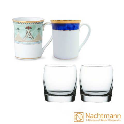 【Nachtmann】Vivendi維芳迪威士忌杯2入禮盒 贈日本馬克對杯1組(買2送2)