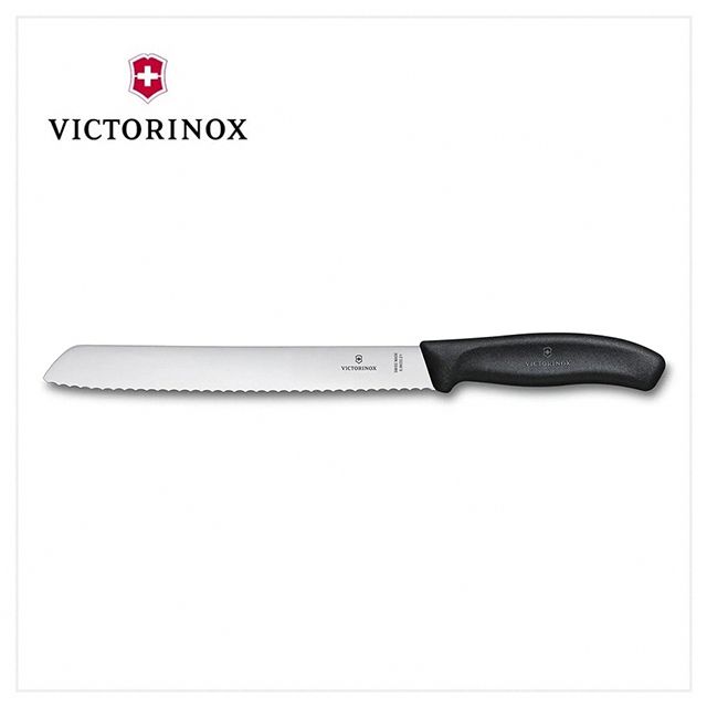 VICTORINOX 維氏 麵包刀/黑 6.8633.21B