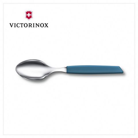 VICTORINOX 瑞士維氏 Swiss Modern 餐匙/藍 6.9036.082