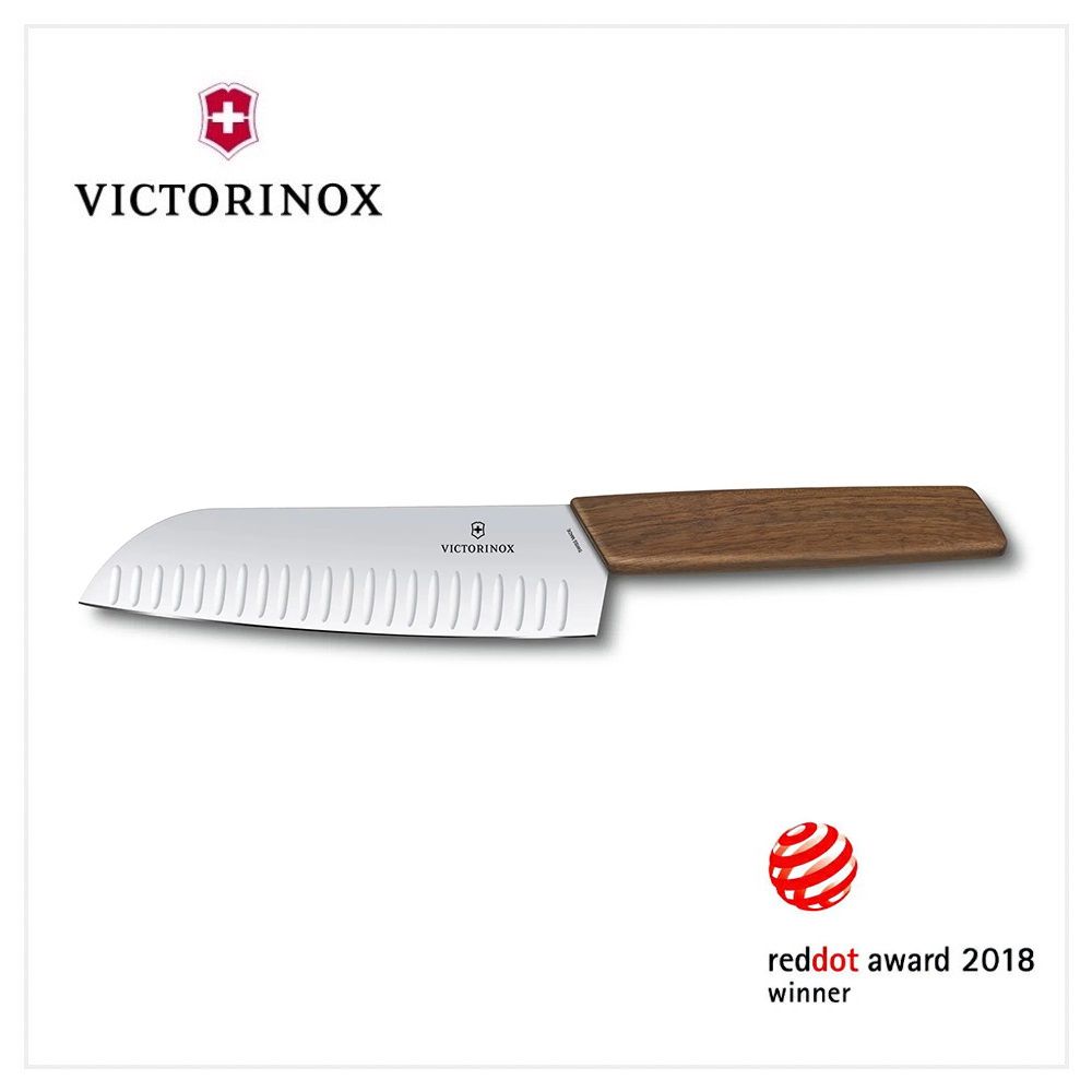 VICTORINOX 維氏 三德刀/胡桃木手柄 6.9050.17KG