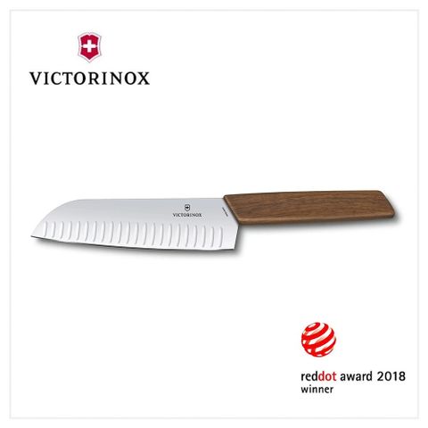 VICTORINOX 維氏 三德刀/胡桃木手柄 6.9050.17KG