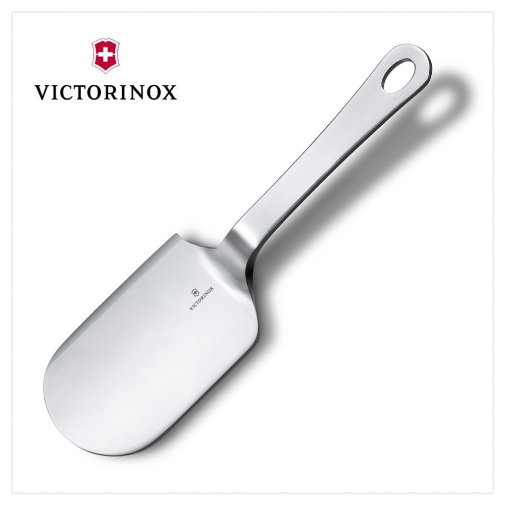 VICTORINOX 瑞士維氏 【 瑞士】壓肉鍋鏟/一體成形不鏽鋼(7.7305)