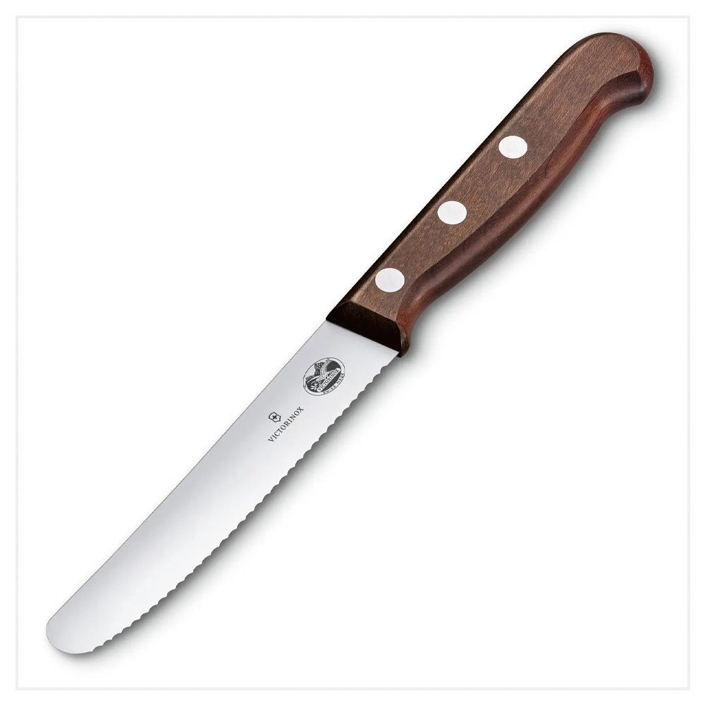 VICTORINOX 瑞士維氏 木製蕃茄刀 5.0830.11G