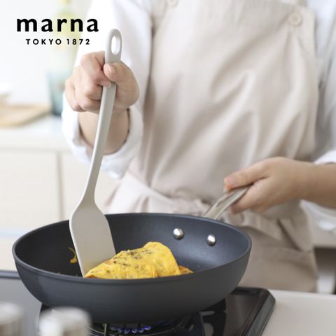 MARNA 日本品牌不粘鍋料理廚具-矽膠平鏟