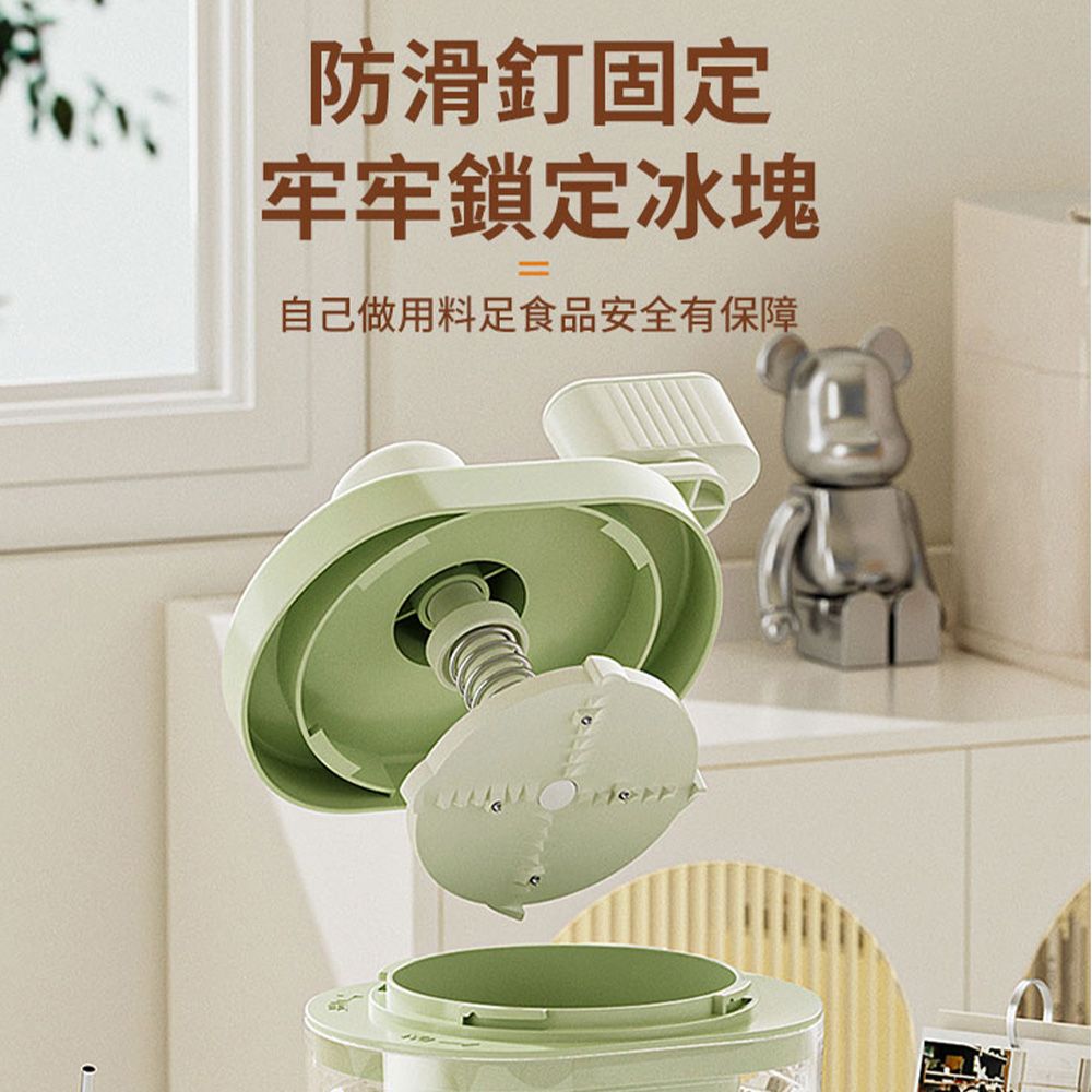 SUNY 手搖刨冰機 冰沙機 附製冰盒 親子DIY刨冰機 雪花冰綿綿冰碎冰機 剉冰機