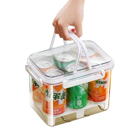日本Marbrasse戶外野餐手提保鮮盒1800ml