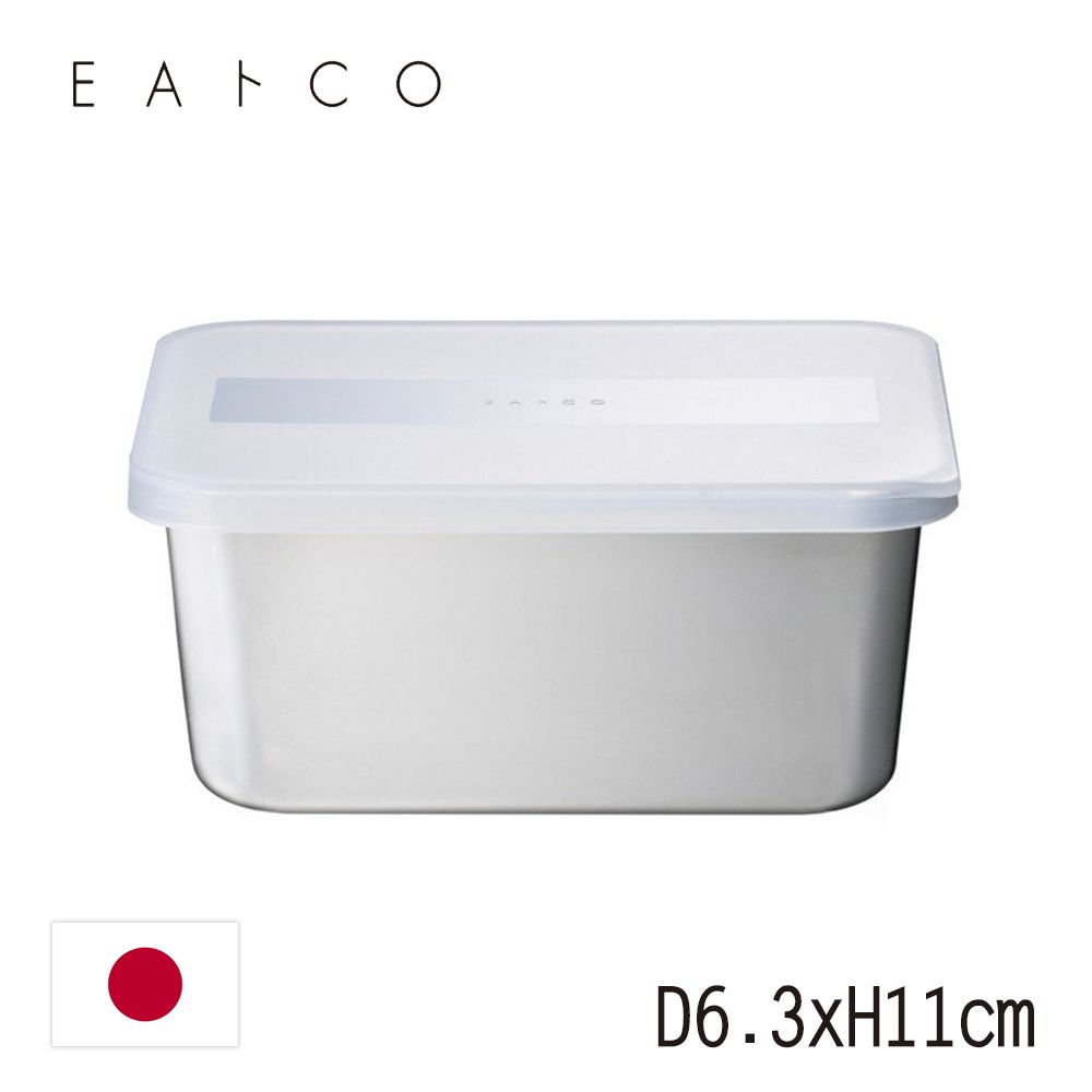 EATCO 日製食物儲存盒-白