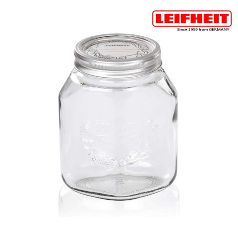 Leifheit 萊夫海特 廣口玻璃密封罐 (大 1.0L )