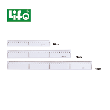 KING LIFE 高級壓克力直尺 AR-300 30CM