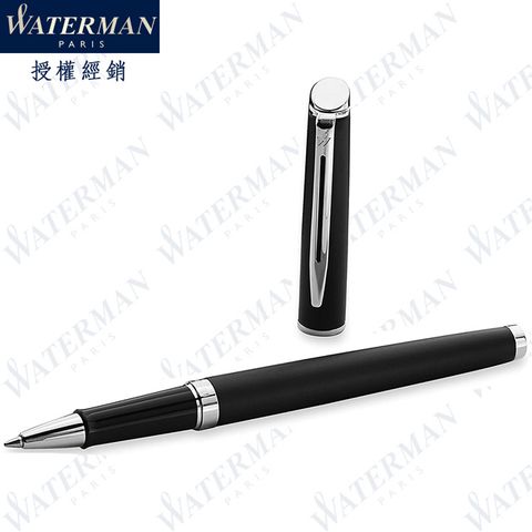 雋雅系列 霧黑白夾 鋼珠筆 法國製造(HEMISPHERE系列)