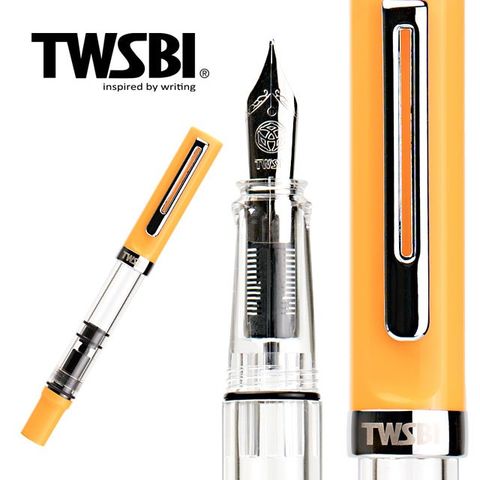 台灣 TWSBI 三文堂《ECO T 系列鋼筆》杏黃