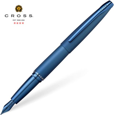 CROSS 高仕 ATX 深藍 F尖鋼筆 #886-45《 附原廠手提袋 》