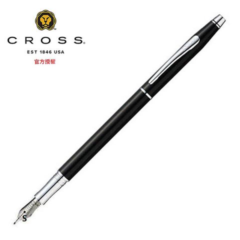 CROSS 世紀系列黑亮漆鋼筆 AT0086-77