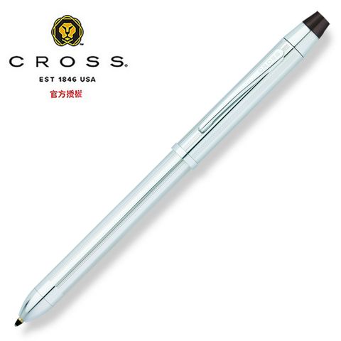 CROSS Tech 3+系列 三用筆 亮鉻 AT0090-1