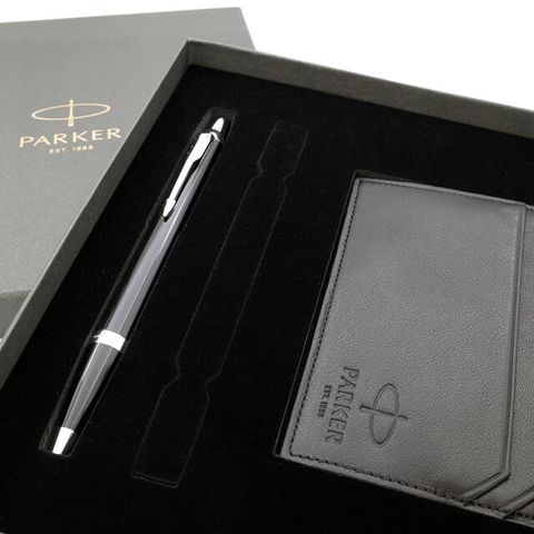 派克新IM原子筆卡片夾禮盒