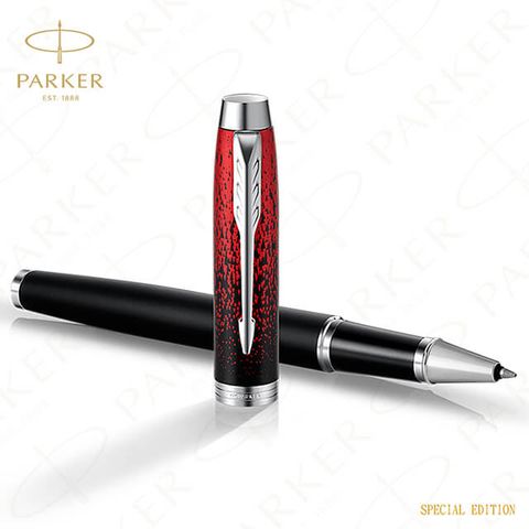 PARKER 派克 新IM經典系列 特別限量版 紅色火花 鋼珠筆