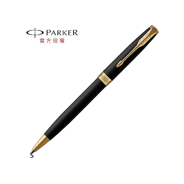 PARKER 派克  新卓爾系列 霧黑金夾原子筆