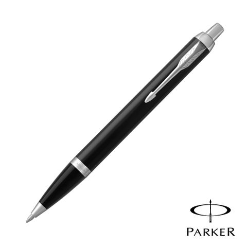 PARKER 派克 NEW IM 麗黑白夾 原子筆 (免費客製化服務)