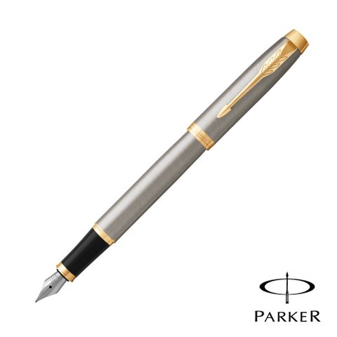 PARKER 派克 NEW IM 鋼桿金夾 鋼筆 (免費客製化服務)