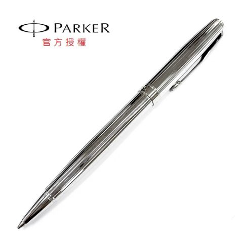 PARKER 派克 新商籟 亮鉻原子筆