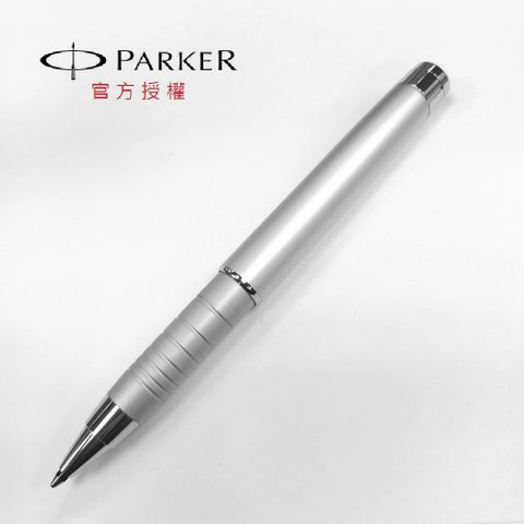 PARKER 派克 睿智774440霧鉻白夾原子筆