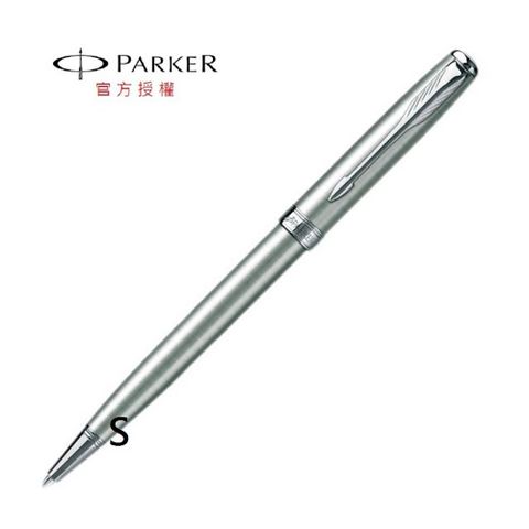 PARKER 派克 08 商籟 鉻鋼白夾 原子筆