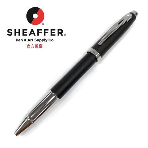 SHEAFFER 西華 9317 100系列 霧黑銀夾 鋼珠筆 E1931751