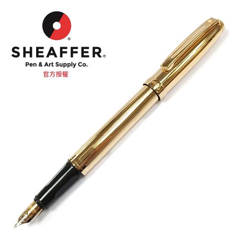 SHEAFFER 西華 昔利祿 全金金夾 鋼筆F 368