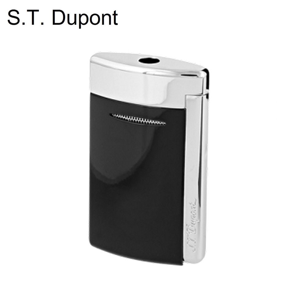 s.t.Dupont 都彭 MINIJET系列打火機 閃亮黑色 10805