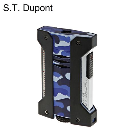 s.t.Dupont 都彭 DEFI EXTREME系列打火機/迷彩藍(21411)