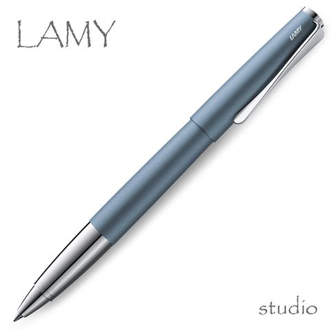 （LAMY studio 演藝系列 冰河藍 鋼珠筆*366）德國 限量