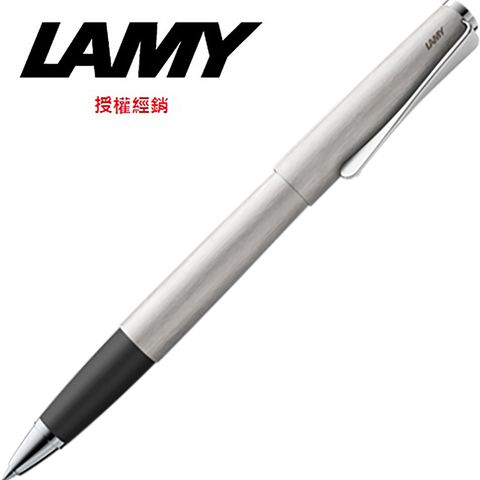 LAMY STUDIO系列 不鏽鋼刷紋銀色鋼珠筆 365