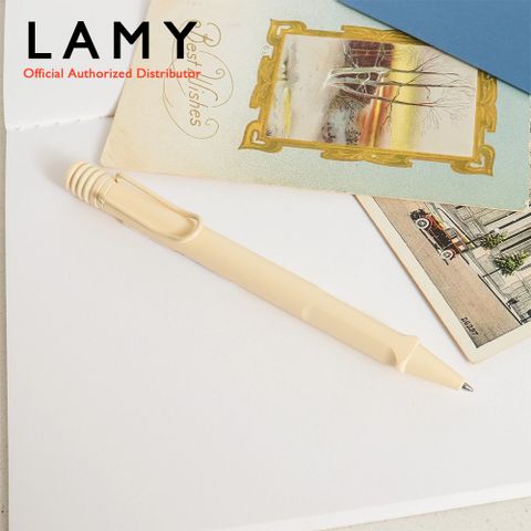 LAMY 《safari狩獵者系列 2022 Limited Edition 220 原子筆 奶油慕斯》【德國 】年度限量售完為止