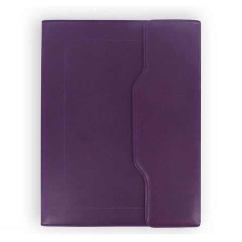 【Filofax】PENNYBRIDGE 扣式文書A4資料夾-紫
