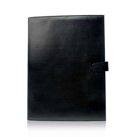 【Filofax】奢華系列 扣式文書A4資料夾-黑