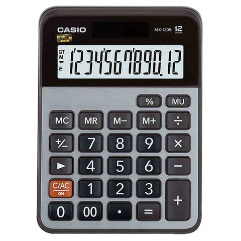 CASIO 卡西歐 桌上型計算機/12位元/MX-120B