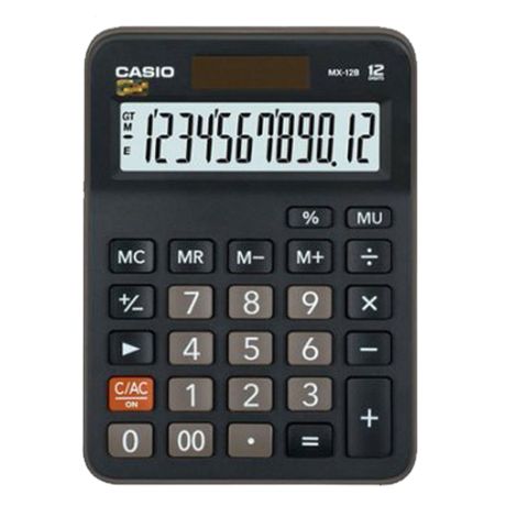 CASIO 卡西歐 桌上型計算機/12位元/MX-12B