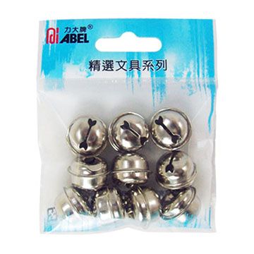 ABEL 力大牌 銀色鈴鐺20mm(10入)