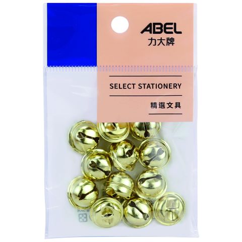 ABEL 力大牌 金色鈴鐺16mm(12入)