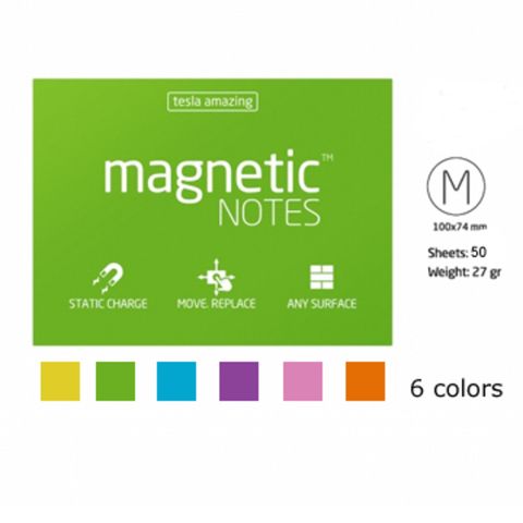 磁力貼 磁力便利貼 Magnetic Notes M-Size *50張特別版*