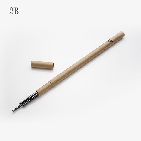 【日本北星鉛筆】大人的鉛筆 黑色2mm 2B筆芯 5支裝