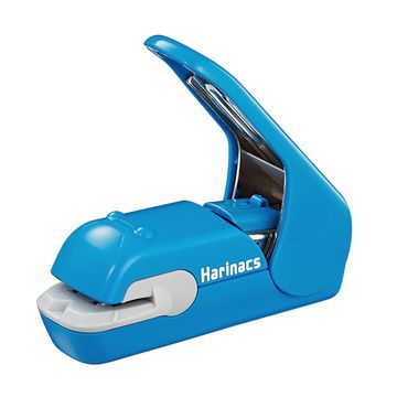 Kokuyo《Harinacs 系列無針釘書機 - Press 美壓板》藍色