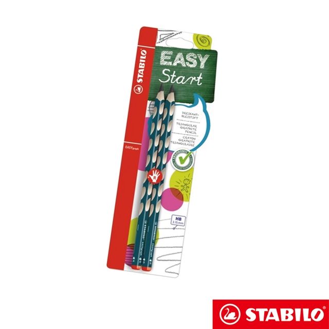STABILO  繪畫系 - EASYgraph 人體工學鉛筆HB (海軍藍)