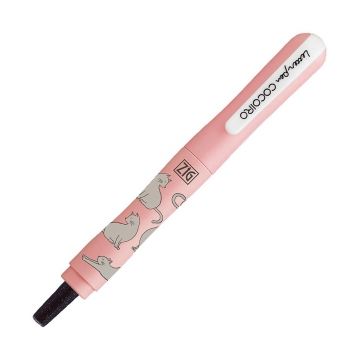 Kuretake 日本吳竹 ZIG COCOIRO隨變筆動物限定版 黑色 休假的貓1 (LPCR010-P42S)