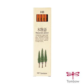 TOMBOW 蜻蜓 - 書寫系 木物語 鉛筆(HB.B.2B)