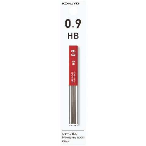 KOKUYO 六角自動鉛筆芯0.9mm-HB