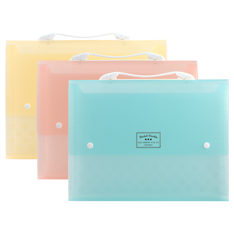 KOKUYO  Pastel Cookie NOViTA-R攜帶型風琴夾13層A4