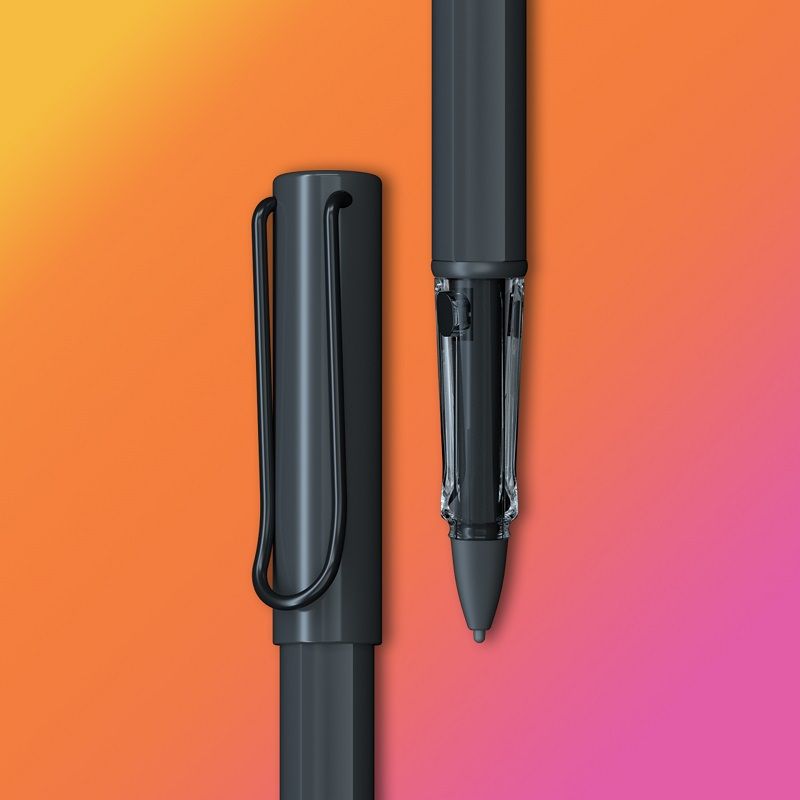 LAMY AL star BLACK EMR 限量 霧黑數位電磁式觸控筆  紫盒 (APPLE全品牌商品 不適用 )