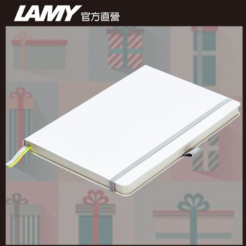 LAMY 【鋼筆專用】 SOFTCOVER 軟式 白 A5筆記本