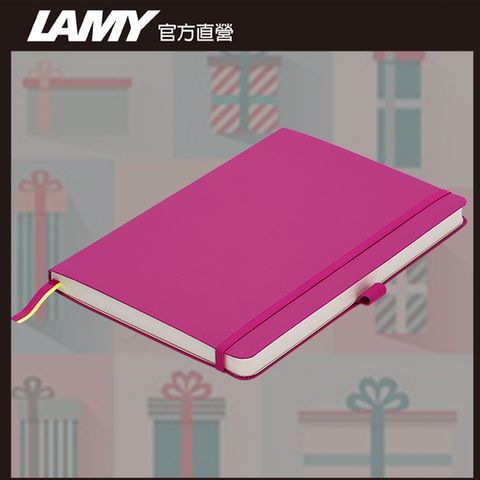 LAMY 【鋼筆專用】 SOFTCOVER 軟式 桃紅 A6筆記本